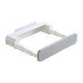 thumbnail image 4 of Estante de almacenamiento para lavabo, soporte retráctil montado en la pared, colgador de toallas, soporte colgante de pared para dormitorio, baño, Gris, 4 of 8