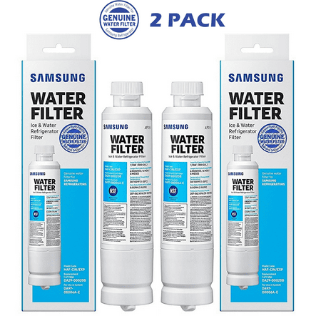 DA29-00020B HAF-CIN/EXP Refrigerator Water Filter,Compatible with Samsung DA2900020 Water Filter Replacement FEAT4 (2 Pack)