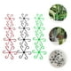 thumbnail image 2 of 12 piezas de clips de soporte para plantas trepadoras, soportes para tallos de flores, soportes para tallos de plantas de interior trepadoras, soportes de plástico para tallos de plantas, 2 of 8