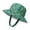 Green, variant on Otqutp Toddler Foldable Hat Kid's Cartoon Sun Hat Wide Brim UPF 50+ Hat 0 to 5Years Boys Girls Adjustable Bucket Hat
