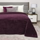 thumbnail image 3 of Cobertor Ligero King Size Elefantito Gala Color Vino Suave Textura 3D, 3 of 7