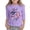 shirts 121#Purple, variant on WAYUTE Girls Patriotic 4th Of July Graphic Tee Three Quarter Sleeve Shirts for Kids Youth Loose Cute Casual Outdoor