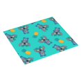 thumbnail image 2 of Alfombrilla de secado de platos con diseño de feliz Navidad para encimera de cocina, alfombrilla de microfibra para platos, almohadilla de drenaje de rápida absorción, 2 of 7