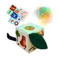 thumbnail image 2 of Caja de pañuelos de papel, juguete para desarrollar habilidades s, pañuelos de seda, juguete sensorial, pañuelos arrugados para niños, niñas y, 2 of 8