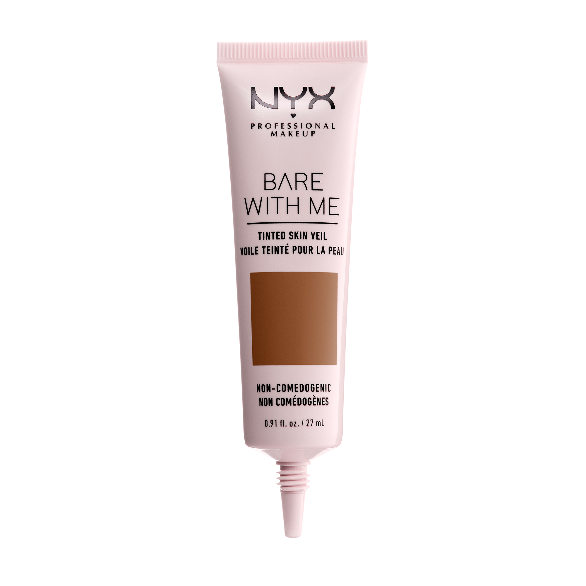 NYX Professional Makeup Bare With Me Tinted Skin Veil, Lightweight BB Cream, Deep Mocha - image 3 of 7