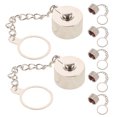 thumbnail image 1 of WEUVEB 7Ud Tapas Protectoras Impermeables Para Conector N Tipo Con Cadena Metálica, 1 of 7