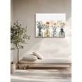 thumbnail image 5 of Eucalyptus Flower Wall Art for Living Room,Canvas Picture Wall Decor for Bathroom Bedroom,Orange Floral Sage Green Leaf Daisy Painting Artwork for Office Kitchen Hallway Dining Room Decor 20"x24", 5 of 8
