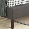 thumbnail image 5 of Zinus Judy 43" Upholstered Platform Bed Frame, Queen, 5 of 12