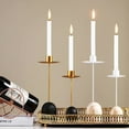 thumbnail image 2 of Metal Holder Light Luxury Candlestick Decor for Creative Crafts Supplies for Restaurant Dining Room Decor, 2 of 9