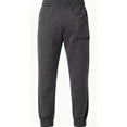 thumbnail image 3 of Qgtaibl Baggy Cargo Sweatpants for Men Drawstring Waist Joggers Fleece Lined Elastic Bottom Trousers Lightweight Running Sweatpant with Pockets (Dark Gray XL), 3 of 4