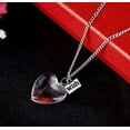 thumbnail image 4 of Dandelion Wish Heart Necklace, 4 of 4