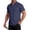 Dark Blue -CW29, variant on Mens Wrinkle Free Quick Dry Shirts 2026 Summer Button Short Sleeve Casual Button Down Work Hiking Dress Shirts Black L