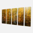 thumbnail image 2 of Yellow Colorful Autumn Forest - Forest Canvas Art Print, 2 of 3