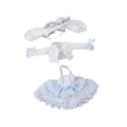 thumbnail image 3 of Falda de muñeca para niña de 12 pulgadas, ropa de moda para muñeca de simulación, tela suave, vestido informal para muñeca de todos los días, vestido Estilo B, 3 of 8