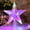 Colorful, variant on 1PC Small Christmas Tree Topper Lighted Star, Star Treetop Rustic Holiday Tree Toppers, Five-Pointed Star Tree Topper Plug in for Indoor Office Xmas New Year Holiday Tree Decoration