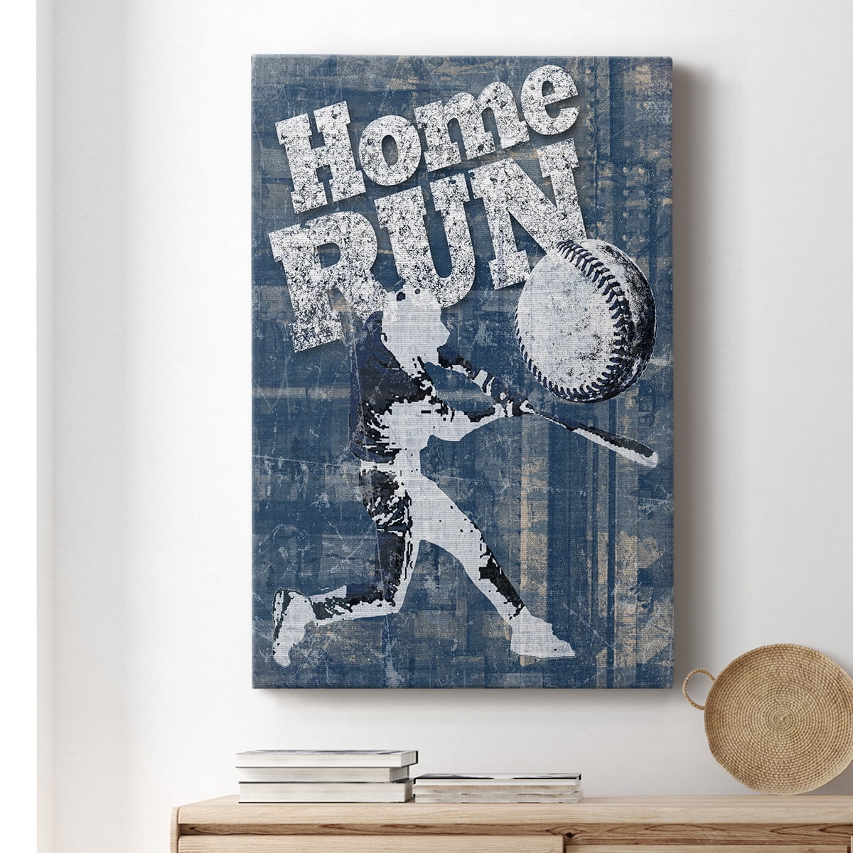 Home Run Hitter Premium Gallery Wrapped Canvas - Ready to Hang