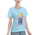 thumbnail image 2 of Women's Basic Short Sleeve T-Shirt Super Saiyan, 2 of 6