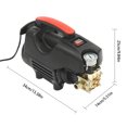 thumbnail image 5 of Wildnix High Pressure Washer Pump, 1400W High Efficiency Cleaning Machine with Foam Pot, Extension Pole, and 32.81ft Hose for Car and Floor Cleaning, 5 of 5