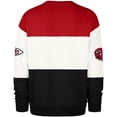 thumbnail image 3 of Men's '47 Red/Black Kansas City Chiefs Breeze Maximalist Sweatshirt, 3 of 3