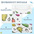 thumbnail image 2 of FORMRS Boys Rash Guard Short Sleeves Swim Shirt Quick Dry UPF 50+ Sun Protection, Sizes 3-12T, Various Vegetables Pattern, 2 of 6