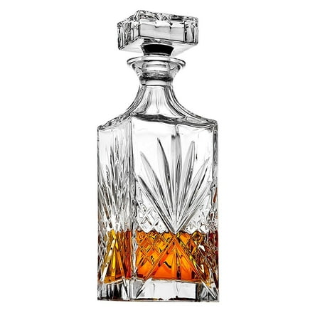 Whiskey Decanter for Scotch, Liquor, Vodka, Wine or Bourbon - Irish Cut