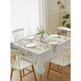 thumbnail image 2 of Sage Green Eucalyptus Leaves Rectangle Tablecloth, Weeping Floral Summer Botanical Waterproof & StainResistant Tablecloth, Washable Oil-proof Table Cover for Dining/Party/Wedding/Buffet 60x84 In, 2 of 9