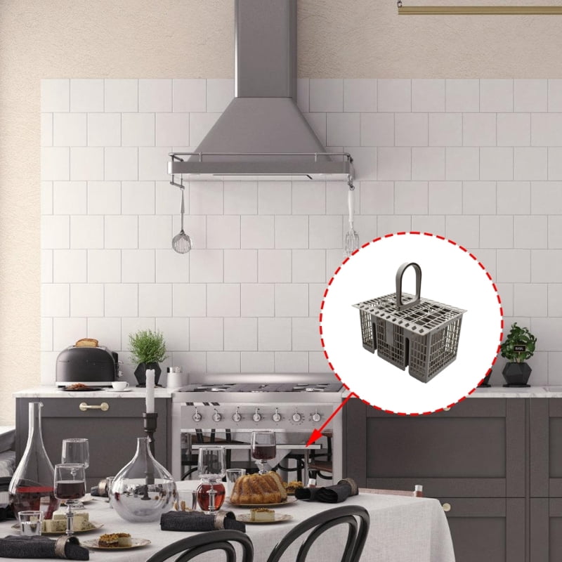 Multifuntional Dishwasher Utensil Container Plastic Cutlery Holder for Dishwasher of Various Small Kitchen Gadget