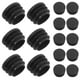 thumbnail image 4 of 30 tapones redondos de plástico para patas de sillas y mesas, protectores de muebles, color negro, 4 of 7