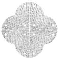 thumbnail image 6 of Dritz Textured Quatrefoil Corners, Small, 3 Pack, Nickel, 6 of 7