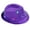 Purple, variant on Jazz Hat Glowing Sequins LED Portable Shining Hat for Performance,Black