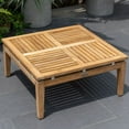 thumbnail image 3 of Amazonia Trieste, 100% FSC Certified Teak, Outdoor Patio Square Coffee Table, 3 of 11