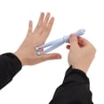 thumbnail image 4 of Unique Bargains 1 Pc Portable Roller Finger Massager Light Blue, 4 of 6