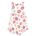 thumbnail image 3 of Hudson Baby Infant Girls Cotton Dresses, Cheerful Flower, 4T, 3 of 3