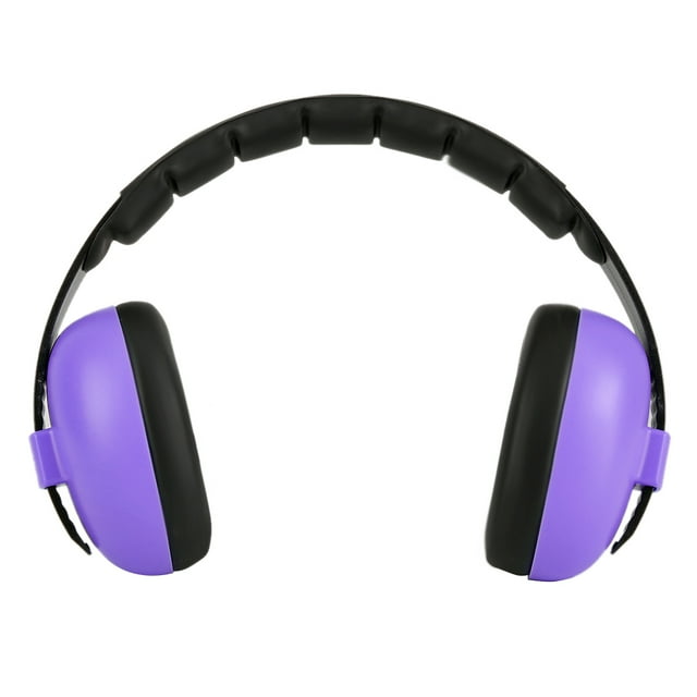 Foldable Earmuff, Children Sleep Earmuff, Protective Beautiful Durable Sponge Students Travelling For Sleeping Teens Studying Boys Girls Working Purple