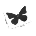 thumbnail image 2 of unbranded 18Ud Butterflies Wall Decal Decor Black Removable Stickers for Living Room and Bedroom Decoration, 2 of 7