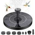 thumbnail image 1 of Solar Fountain Pump 6.3 Inches with 6 Nozzles for Outdoor Use, 1 of 7