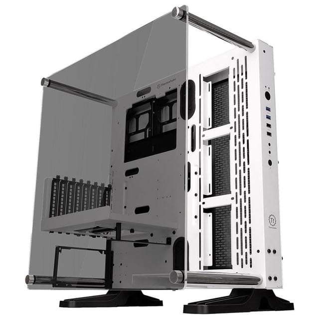 Gabinete Gamer THERMALTAKE Core P3 TG ATX Cristal Templado Blanco blanco Thermaltake CA1G400M6WN05THERMALTAKE