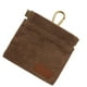 thumbnail image 2 of Bolsa de golosinas para perros con clip, portátil, para cinturón, pantalones, mochila, bolsa multiusos para snacks marrón, 2 of 9