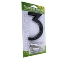 thumbnail image 3 of HY-KO 4" Black Floating Mount House Number 3, 3 of 7