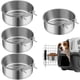 thumbnail image 1 of 4 cuencos de comida para perros, cuencos de agua de acero inoxidable, cuencos de agua colgantes de metal para gatos, cuencos de 1 cuarto de galón, comederos colgantes para perros, gatos, conejos, 1 of 6