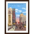 thumbnail image 2 of Art.com Houston Street, San Antonio, Texas Art Print, Brown Frame Wall Art, 32" x 44", 2 of 5