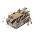 thumbnail image 5 of Water Bottle Pouch, Molle Hydration Carrier Mobile Phone Bag With Extra Accessory Pouch And Detachable Shoulder Strap,outdoor Multifunctional Bag For Climbing Hunting Fishing Adventure, 5 of 10