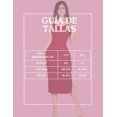 thumbnail image 5 of Vestido De Mujer Midi Casual Stretch Para Diario Y Salida, 5 of 5
