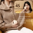 thumbnail image 6 of Nkmbld Reusable Hand Warmers, Intelligent 2-in-1 Quick Charge Hand Warmer for Outdoor Indoor, Warmer Gift for Christmas, Golf, Camping, Beige, 6 of 9
