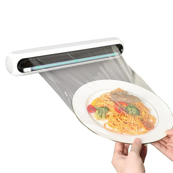 Cling Film Cutter Aluminum Foil and Cling Film Dispenser with Slide Cutter Reusable Kitchen Storage Aluminum Foil Organizer  Refillable  very well