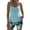 #01Light Blue, variant on Two-Piece Body-Covering Printed Boxer Swimsuit for Women, Quick-Dry Tankini Bathing Suit for Beach Purple XL