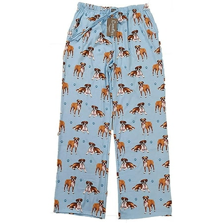 

Boxer Unisex Lightweight Cotton Blend Pajama Bottoms- Medium