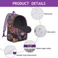 thumbnail image 4 of Vibrant Paisley Design Backpack, Boho Themed School Bag for Teens and Adults, Reliable Laptop Carrier for Campus, Ideal Gift for the New School Year, 4 of 5