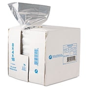 Inteplast Group Food Bags, 2 gal, 8" x 4" x 18", Clear, 1,000/Carton, Each