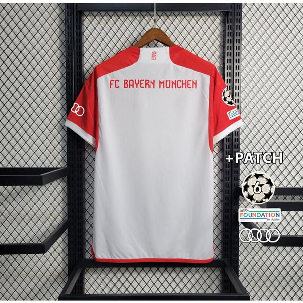 Bayern Munich Inicio 23/24 Camiseta De Fútbol kit S-4XL : Puede Agregar Su Nombre Y Número
